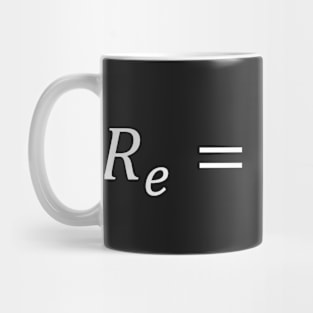 Reynolds Number, fluid dynamics, physics and engineering Mug